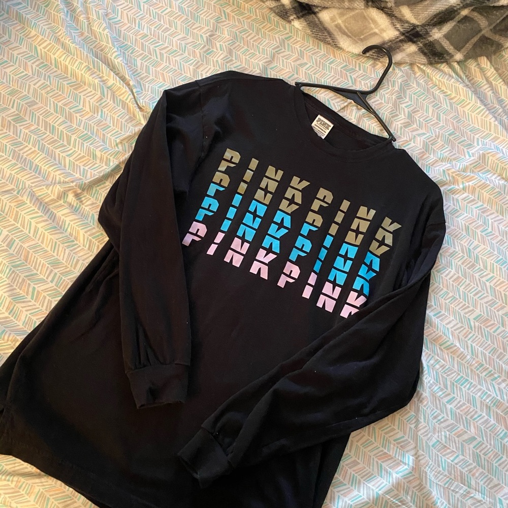 PINK long sleeves Tee XS